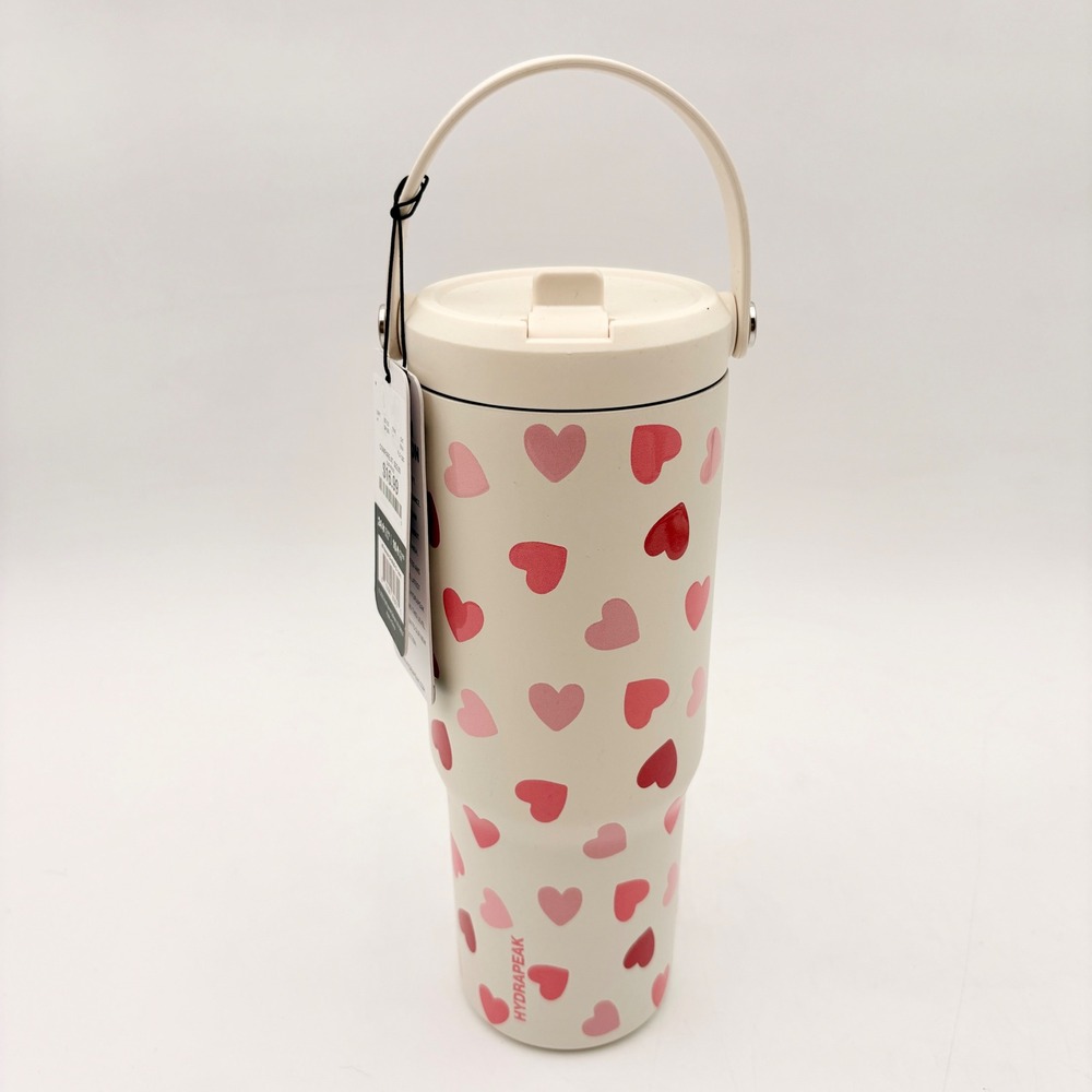 Hydrapeak Nomad Artisan Valentine Collection Heart Print Tumbler With Handle